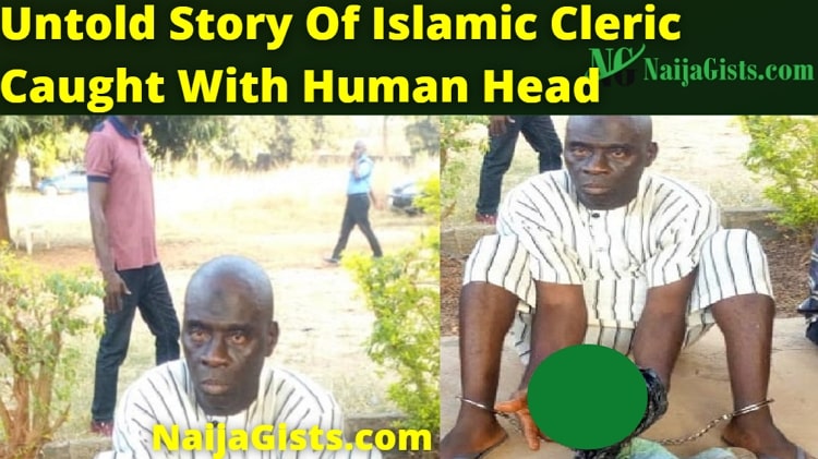 islamic cleric caught with human head