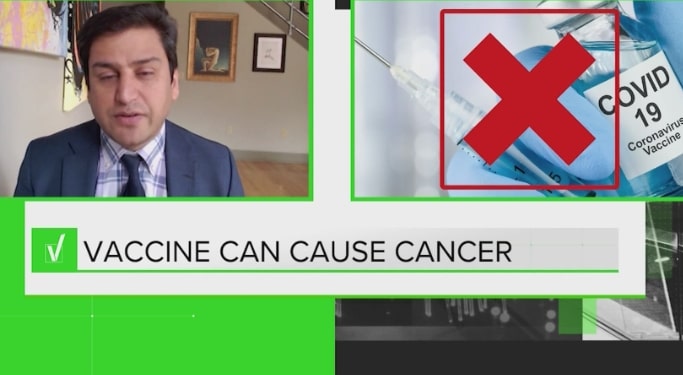 covid 19 vaccine cause cancer