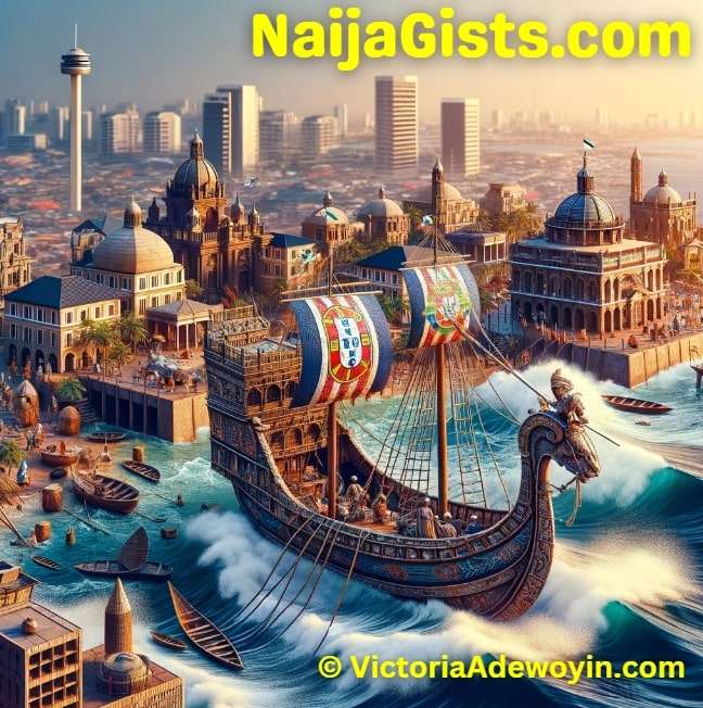 Portuguese named lagos nigeria after portugal port city