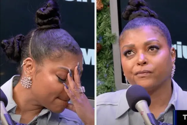 taraji p henson crying