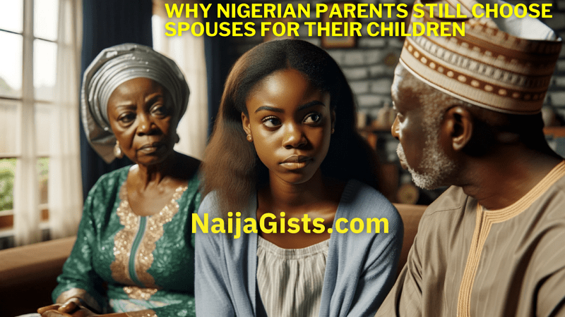 nigerian parents choose spouses children